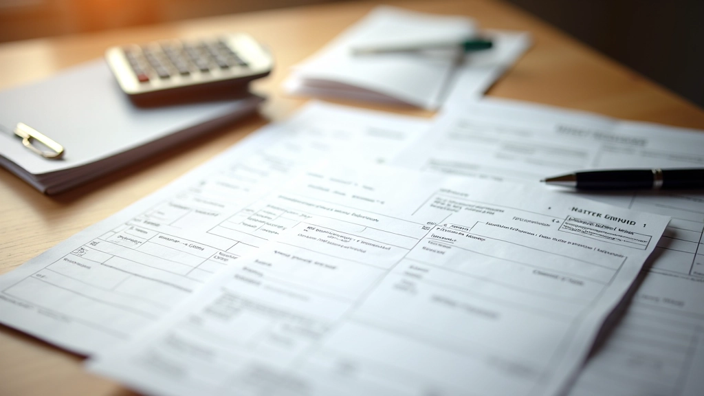 Documenti fiscali essenziali organizzati: moduli, ricevute e certificati