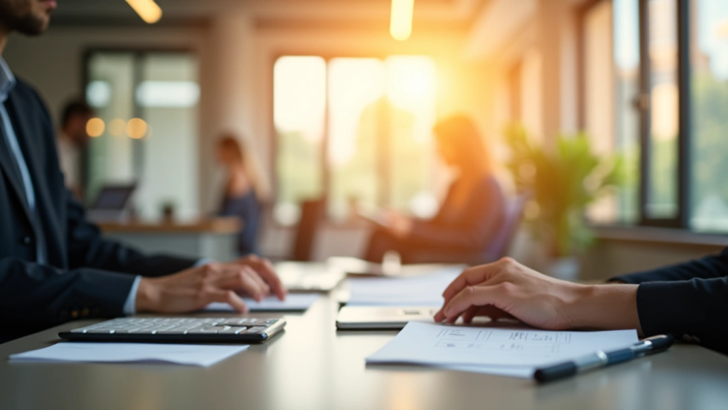 Ambiente di lavoro moderno per consulenza fiscale italiana